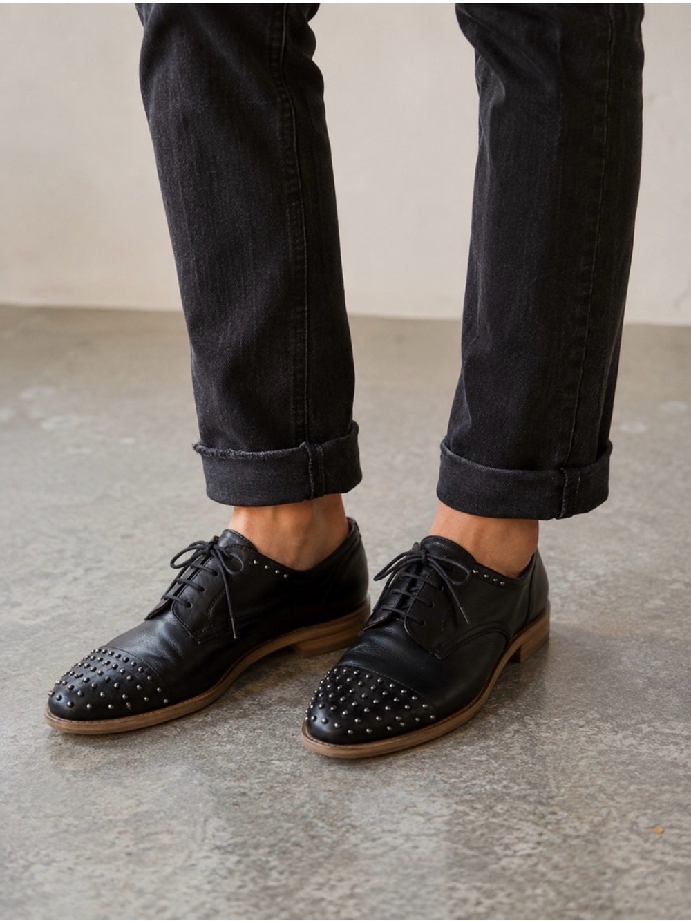 SAM EDELMAN Jayna Women’s Stylish Modern Oxford Size 7 • Minimalist Styling